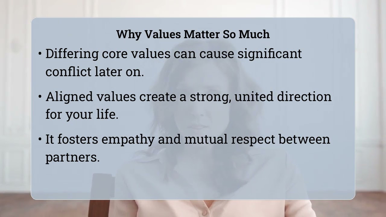 How Do You Discuss Values Before Marriage?