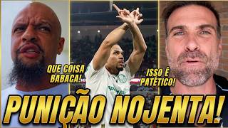FELIPE MELO FICA MALUCO COM PUNIÇÃO DE PAULINHO DO PALMEIRAS PELO STJD E IMPRENSA SE REVOLTA