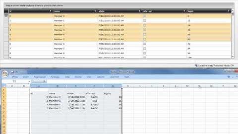 GridView - Part 7: Copying and Pasting to Excel (Silverlight & WPF)