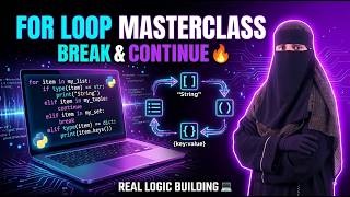 Python For Loop Masterclass 😳 | Break &amp; Continue Explained!