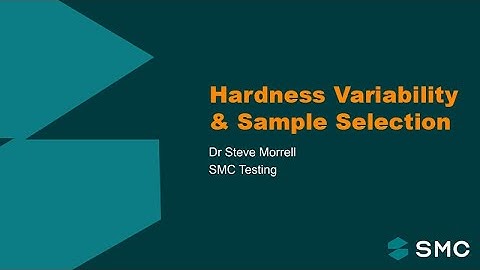 SMC Masterclass - Session 2 - Hardness Variability and Sample Selection