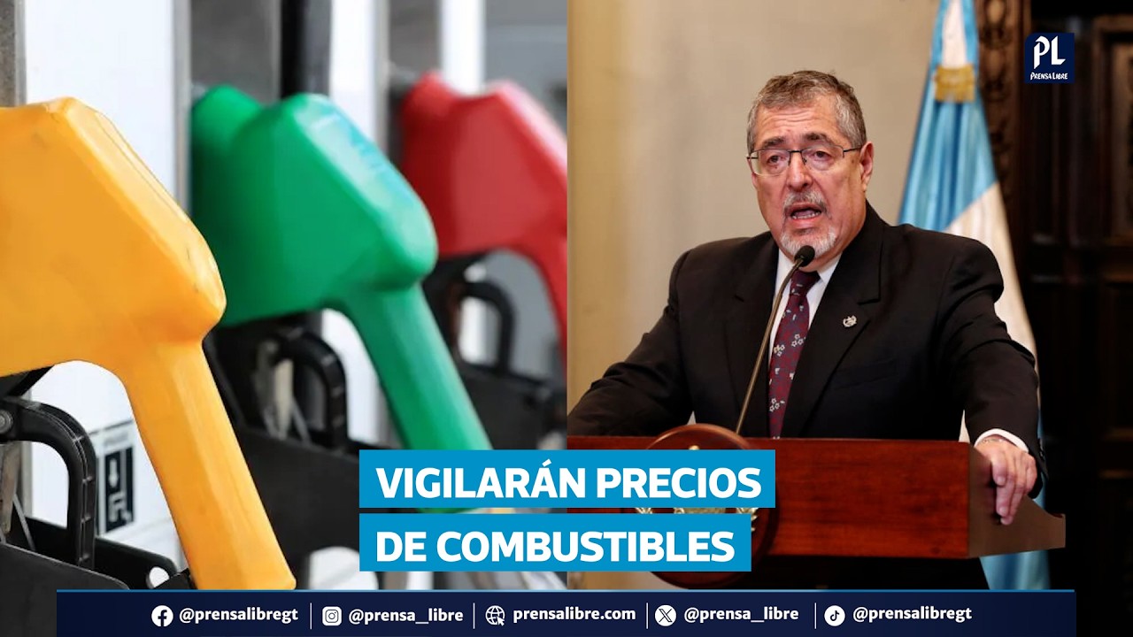Arévalo atribuye alza en combustibles a especulación y anuncia mayor monitoreo de precios