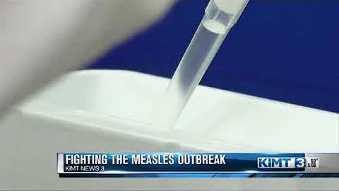 Vaccine research discusses measles outbreak
