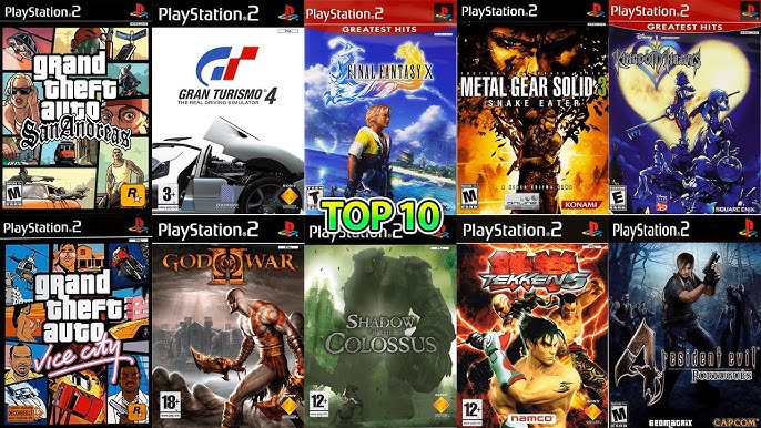 10 melhores jogos de PlayStation 2 lançados durante seus anos de crepúsculo