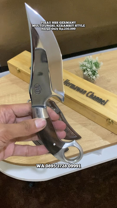 KEREN ABISS‼️ PISAU SISIT MODEL KERAMBIT BAHAN HSS GERMANY SUPER TAJAM‼️🔥