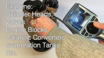 Vividia ME Series Joystick Articulating Automotive Aviation Borescopes Endoscopes Inspection Cameras