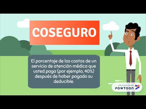 Vídeo: Diferencia Entre Copago Y Coseguro