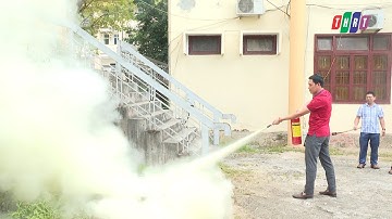 Huấn luyện, bồi dưỡng nghiệp vụ phòng cháy chữa cháy cho lực lượng PCCC cơ quan HĐND&UBND huyện