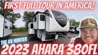 2023 Ahara 380FL | First Full Tour / Review | AMAZING BATHROOM!!!