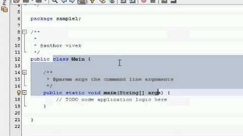 Using NetBeans IDE