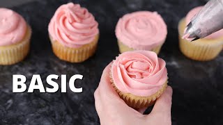 5 basic way to decorate your cupcakes  [ Cake Decorating For Beginners ] screenshot 2