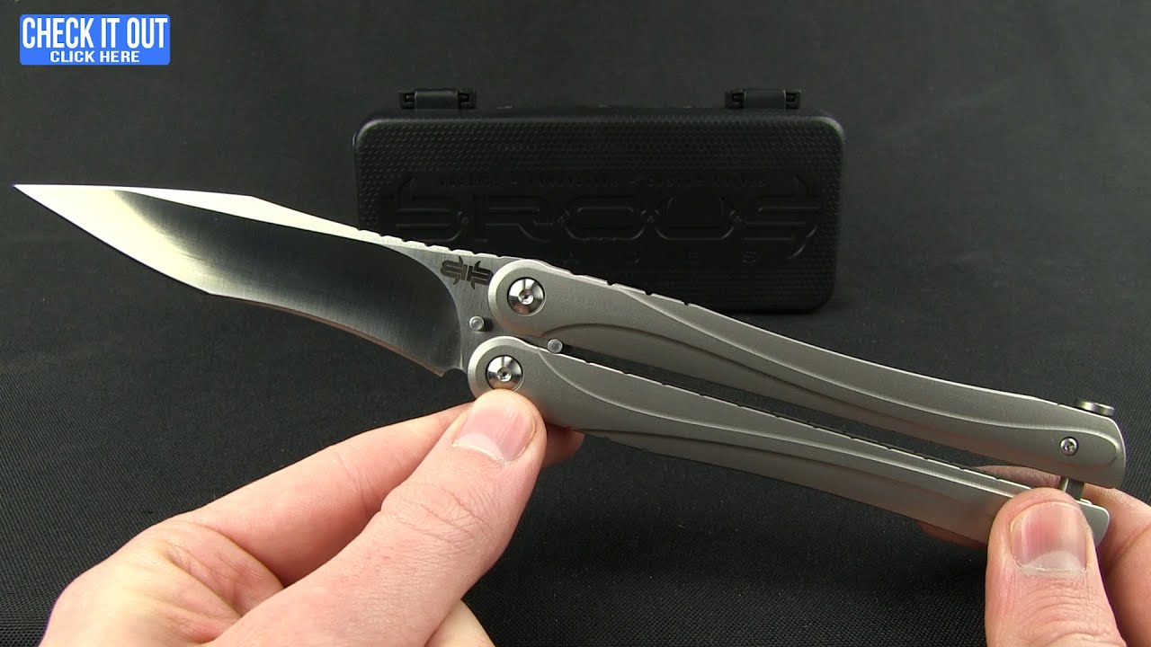 Brous Blades B3 Butterfly Knife Overview