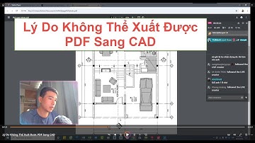 Lý Do Không Thể Xuất Được PDF Sang CAD #AutocadPhuongTk