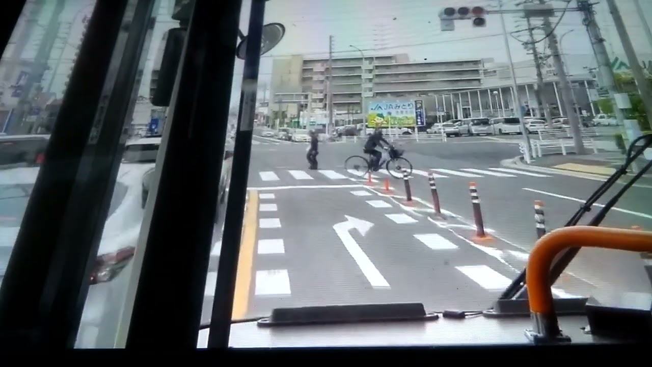 『まさかの女性運転手』名古屋市バス徳重12系統熊の前、緑文化小劇場経由、地下鉄徳重行き　　緑車庫→地下鉄徳重