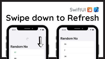 How to Swipe down to Refresh in iOS with SwiftUI Tutorial (Xcode)