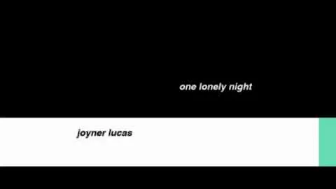 joyner lucas - one lonely night (slowed down + reverb)