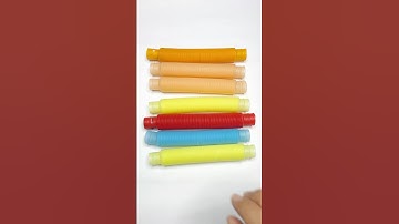 Creating and Relaxing POP-ASMR DIY #diy#satisfyingvideos #relaxing #creative #oddasmr #poptubesounds