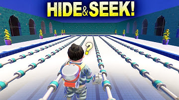 Hide and Seek But You Have to USE YOUR HAMMER to Hide!