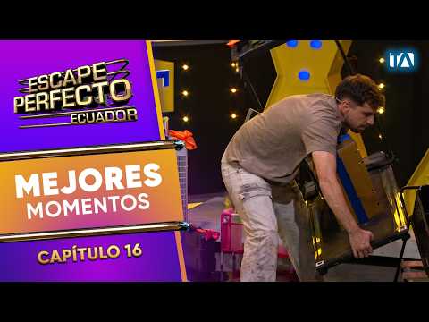 The heavy mystery box goes flying | Season 1 | Escape Perfecto | Best Moments
