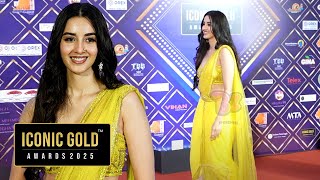 Simrat Kaur Slays In A Stunning Saree At Iconic D Awards 2025