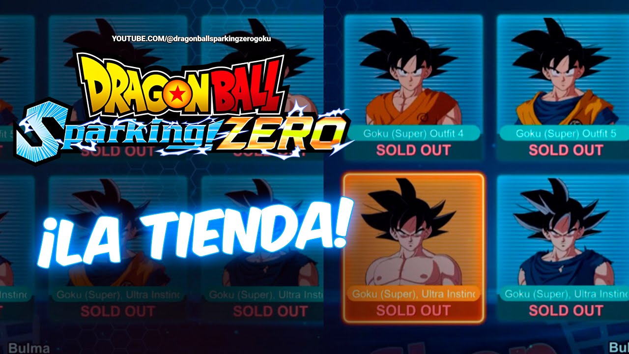*SPOILERS* DRAGON BALL: Sparking! Zero - ¡ ASI ES LA NUEVA TIENDA !