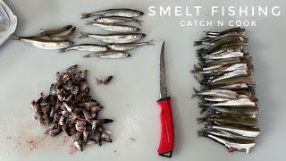Smelt Fishing In Thunder Bay Catch Clean Cook