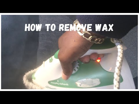 Removing Candle Wax From Fabric - Home-Ec 101
