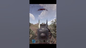 HE HAD A CUSTOM SMG in RUST.... #shorts