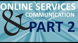 What is an Online Service? Part Two