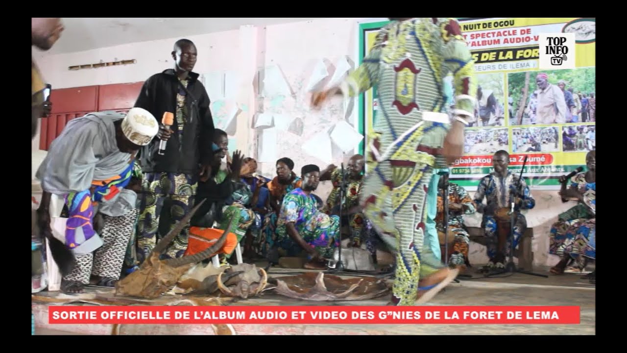 Sortie officielle de l'Album audio-vidéo du groupe les ''Génies de la Forêt'' de Lèma