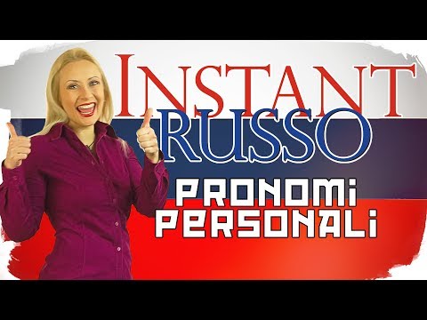 #Instant #Russo - Pronomi Personali