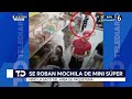 Captan a niño robando mochila de un cliente en tienda de Ecatepec; su familia lo esperaba afuera