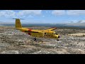 DHC-5 POUSO EM ANCHORAGE, ALASKA