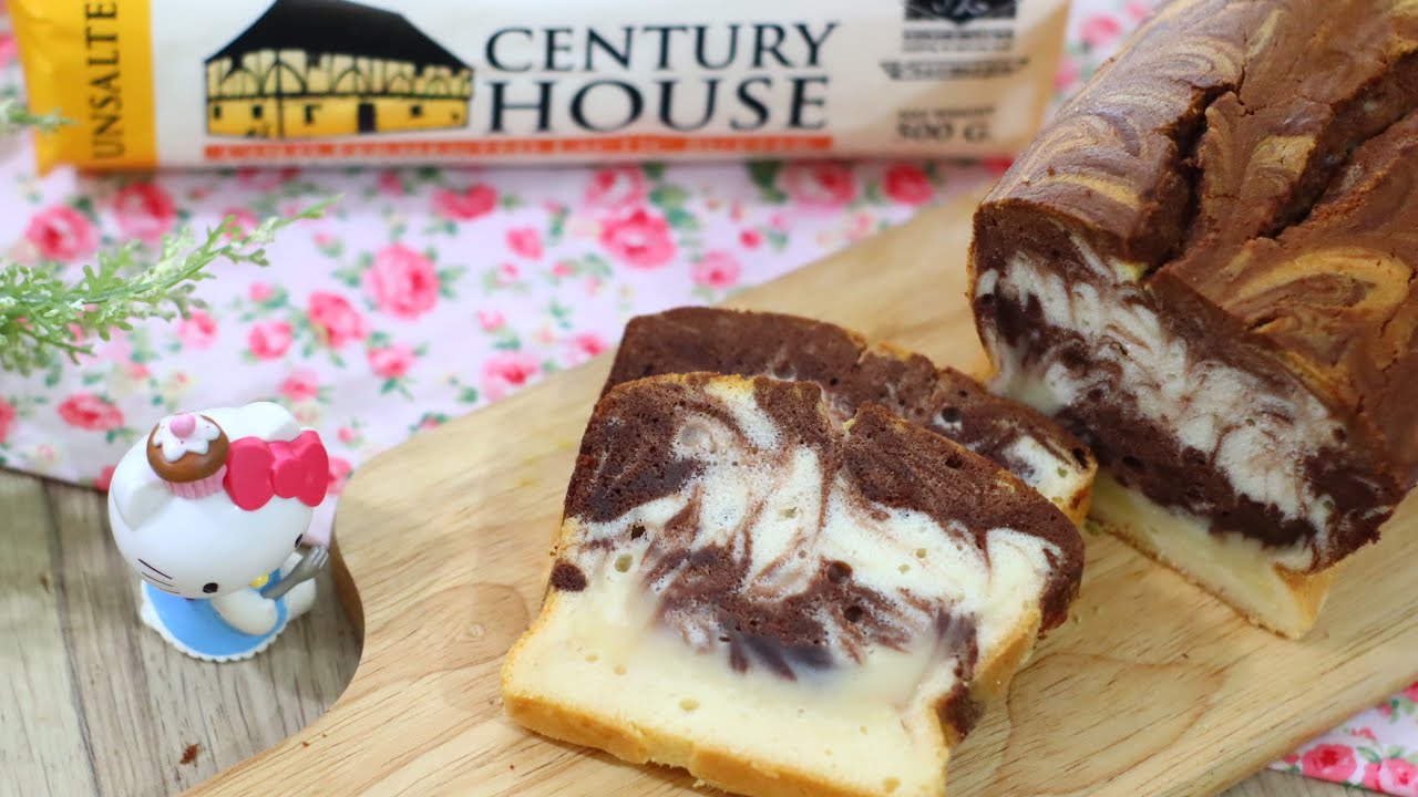 มาเบิ้ลเค้ก Marble Cake : เชฟนุ่น ChefNuN Cooking