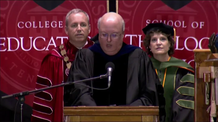 Dr. Bryan Dawson with Scripture reading at Union U...