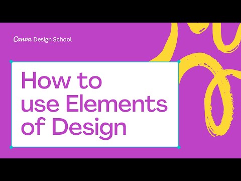 How To Use Elements Of Design | Graphic Design Basics