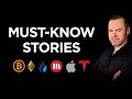 Today&#39;s Top 8 Must-Know Stories - Crypto, Markets &amp; Macro