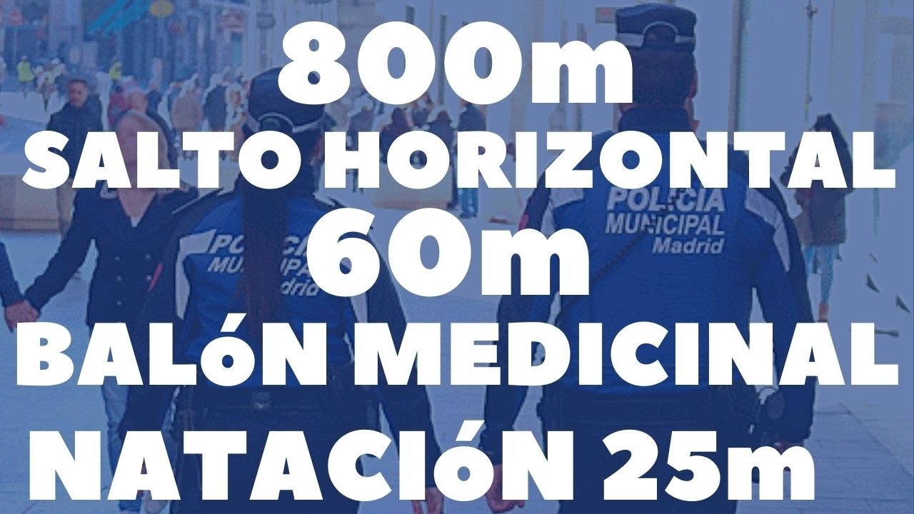 Pruebas Físicas Policía Municipal Madrid ✳️ RESPUESTAS a tus PREGUNTAS