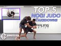 5 Best NoGi Judo Takedowns Throws For BJJ 