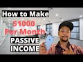 Passive Income Ideas - 9 Actionable Strategies That Work in 2020 (Earn $1000+ per month)