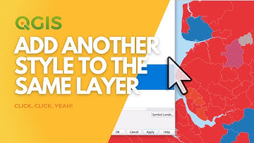 Voeg een andere stijl toe aan dezelfde laag in QGIS