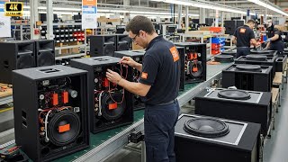 Inside the JBL factory: the production process of the JBL VRX