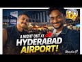 ఈ Night RGIA Chusara? 😱 | Hyderabad Airport Night Vlog | Telugu |