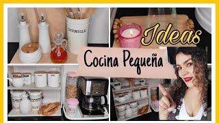 DECORACIÓN COCINA PEQUEÑA | CASA INFONAVIT 🏠 2021| CÓMO DECORAR LA COCINA SIN GASTAR | VERANO 2021