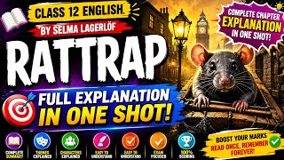 The rattrap Class 12th Ncert Cbse One shot explanation #study #english #boards