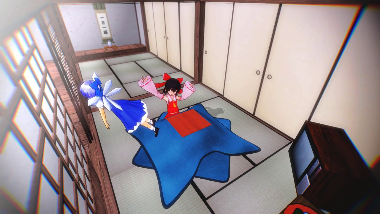 【東方MMD/Touhou MMD】徒然なる霊夢の冬