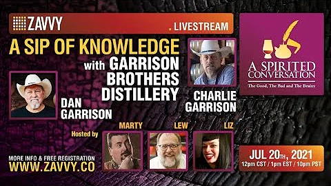 A Sip of Knowledge with Dan and Charlie Garrison, ...