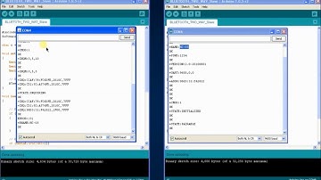 How to pair two HC 05 modules using AT commands