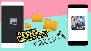 How to Transfer Mobile Legend Data/Resource from One Device to Another (TUTORIAL) | Without Internet screenshot 4