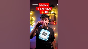 Hidden Windows Shortcuts you should know 👀🔥... #shorts #youtubeshorts #tech #techvideos